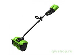 Снегоуборщик аккумуляторный GREENWORKS 60V GD60SSK2 30 см c АКБ 2АЧ и ЗУ Greenworks 2602607UA Снегоуборщик аккумуляторный GREENWORKS 60V GD60SSK2 30 см c АКБ 2АЧ и ЗУ Greenworks 2602607UA