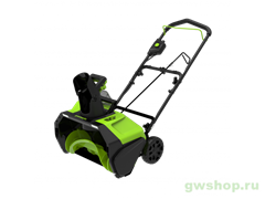 Снегоуборщик бесщеточный аккумуляторный GREENWORKS 60V GD60PST с АКБ 5Ач и ЗУ Greenworks 2602907UG Снегоуборщик бесщеточный аккумуляторный GREENWORKS 60V GD60PST с АКБ 5Ач и ЗУ Greenworks 2602907UG