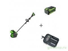 Аккумуляторная снегоуборочная лопата Greenworks GD40SS2 + Аккумулятор G40B8 + Зарядное устройство-слайдер G40UCM2M Greenworks 2603107URВ Аккумуляторная снегоуборочная лопата Greenworks GD40SS2 + Аккумулятор G40B8 + Зарядное устройство-слайдер G40UCM2M Greenworks 2603107URВ