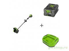 Комплект: Аккумуляторная снегоуборочная лопата Greenworks GD60SS2 + Аккумулятор G60B5 60V + Зарядное устройство G60C Greenworks 2603207UG Комплект: Аккумуляторная снегоуборочная лопата Greenworks GD60SS2 + Аккумулятор G60B5 60V + Зарядное устройство G60C Greenworks 2603207UG