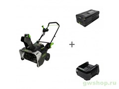 Аккумуляторный снегоуборщик Greenworks GD82SN22, 82V + Акб 8 А*ч и ЗУ Greenworks 2603307UH Аккумуляторный снегоуборщик Greenworks GD82SN22, 82V + Акб 8 А*ч и ЗУ Greenworks 2603307UH