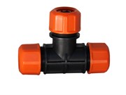 Переходник Amigo 74008 для шлангов 1/2"-1/2"-1/2", Т-образный