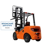 Дизельный погрузчик PROLIFT CPCD15-WS5K2 с японским двигателем и тремя линиями гидравлики