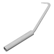 Крюк для вязки арматуры, 245 мм, оцинкованная рукоятка Сибртех 84873