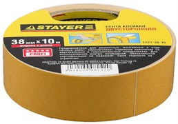 Монтажная лента Stayer Profi на полипропиленовой основе, 38мм, 10м 1221-38-10