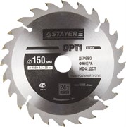 Диск пильный Stayer MASTER-OPTI-Line" 150мм 24T 3681-150-20-24