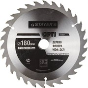 Диск пильный Stayer MASTER-OPTI-Line" 180мм 30T 3681-180-20-30