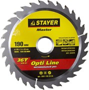 Диск пильный Stayer MASTER-OPTI-Line" 190мм 36T 3681-190-30-36