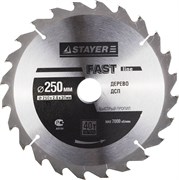 Диск пильный Stayer MASTER-OPTI-Line" 250мм 40T 3681-250-30-40