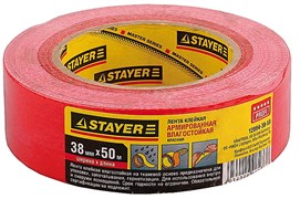 Монтажная лента Stayer Master-Universal армированная, 38мм, 50м 12084-38-50