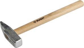 Слесарный молоток ЗУБР Мастер деревянная рукоятка, 600г 20015-06