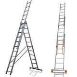 Алюминиевая трехсекционная лестница Elkop Hobby VHR 3х16