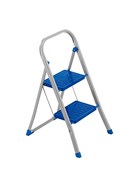 Стальная стремянка Framar Slimmy, 2 широкие ступени, цвет синий