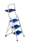 Алюминиевая стремянка Framar Major Tech, 3 широкие ступени
