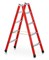 Двухсторонняя диэлектрическая стремянка Zarges Z600 2х12 41170 - фото 100223
