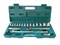 Набор дюймовых торцевых головок Jonnesway 1/2"DR, 3/8"-1-1/4", 19 предметов S05H4219S - фото 114584