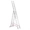 Алюминиевая трехсекционная лестница Alpos 3х10 44-10 - фото 119772