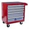 Красная инструментальная тележка MACTAK, 5 ящиков 521-05581R - фото 143643