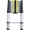 Лестница телескопическая 2,6 м 9 ступеней - фото 279097