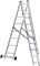Алюминиевая трехсекционная лестница Новая Высота NV 123Y 3x8 1230308Y - фото 288960