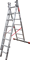 Алюминиевая трехсекционная лестница Новая Высота NV 323 3х7 3230307 - фото 289876