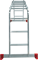 Алюминиевая лестница трансформер Новая Высота NV 2322 4х5 2322405 - фото 290415