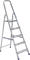 Алюминиевая стремянка с органайзером Алюмет 7 ступеней AM707 АК - фото 299223