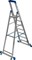 Передвижная лестница-стремянка с траверсой Krause Stabilo 7 ступеней 127310 - фото 318404