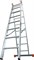 Алюминиевая трехсекционная лестница Krause Tribilo 3х8 129666 - фото 319973