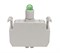 Блок-контакт подсветки EMAS с зеленым светодиодом 12-30V AC/DC CB9 - фото 323701