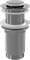 Донный клапан для умывальника AlcaPlast Click/clack 5/4", цельнометаллический без перелива, для пластиковых и стеклянных умывальников A394 - фото 336913