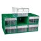 Пластиковый короб Стелла-техник C-2-К6-зеленый-прозрачный - фото 345223