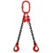 Строп цепной TOR 2СЦ г/п 3,15 т 2,0 м с укорачивающими крюками, шт - фото 356795