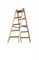 Деревянная стремянка Krause Stabilo 2х5 перекладин 170255 - фото 386112