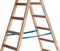 Деревянная стремянка Krause Stabilo 2х7 перекладин 170279 - фото 386128