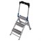 Складной трап Krause Stabilo Professional 1х3 с дугой безопасности 2,65 м 810304 - фото 386226