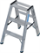 Двухсторонняя стремянка Krause STABILO 2x3 ступени 225 кг