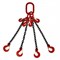 Строп цепной TOR 4СЦ г/п 6,4 т 5,0 м с укорачивающими крюками (звено NOR025)