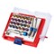 Набор вставок (бит) 1/4", PH, PZ, Hex, Torx, Slotted, 28 предметов МАСТАК 058-11028C 058-11028C - фото 675842
