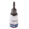 Насадка (бита) торцевая 1/4", Torx, T9, L = 37 мм, с отверстием KING TONY 203709 Tony - фото 678174