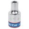 Головка торцевая стандартная шестигранная 1/4", 4 мм KING TONY 233504M TONY - фото 678309
