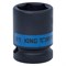 Головка торцевая ударная шестигранная 1/2", 21 мм KING TONY 453521M TONY - фото 680148