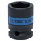 Головка торцевая ударная шестигранная 1/2", 22 мм KING TONY 453522M TONY - фото 680149