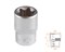 Головка торцевая TORX Е-стандарт 1/2", E22 AFFIX AF00043022 AF00043022 - фото 682434