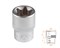 Головка торцевая TORX Е-стандарт 1/2", E24 AFFIX AF00043024 AF00043024 - фото 682435