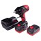 Гайковерт аккумуляторный ударный 1/2", 813 Нм, 18 В, 4 предмета, кейс MIGHTY SEVEN DW-401A SEVEN - фото 683076
