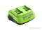 Зарядное устройство ультрабыстрое GREENWORKS G24X2C8 24V, 8A Greenworks 2958807 - фото 685588