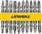 Набор двухсторонних бит Stayer "Master" 10шт 2605-H10_z01 - фото 82207
